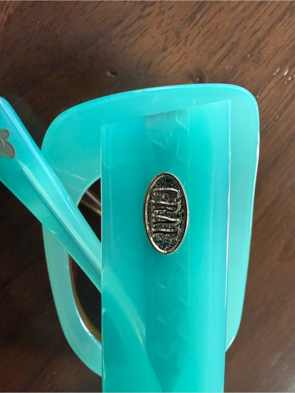 Rectangular Sunglasses - Bold Retro Frame - Picture 3 of 6